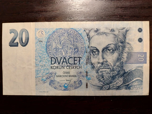 Czech Republic 20 Korun 1994, P-10