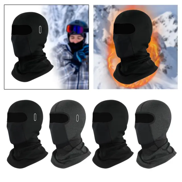Bonnet,cagoule pour adultes, masque facial complet, Bandana, moto d'hiver,  polaire, masque thermique, masque de Ski [D780471032]
