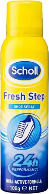 Scholl Fresh Step Anti Odour Shoe Deodorant Spray For All Shoe Types 150ml