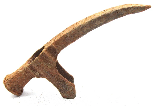 Ancient Rare Authentic Viking European Medieval Battle Hammer Beak 12-14th AD