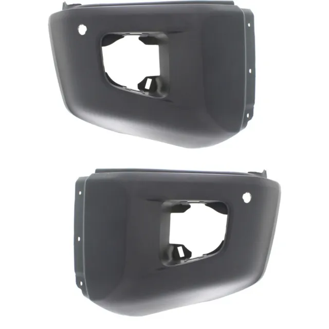 Bumper End Set For 2014-2021 Toyota Tundra Models with Park Assist System Front