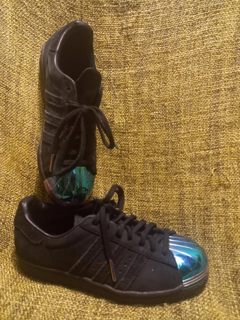 superstar metal toe homme cyan