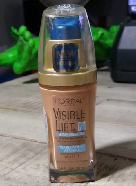 Loreal Visible Lift Serum ~ Absolute Age Reversing SPF 17 #155 ~ HONEY BEIGE ~
