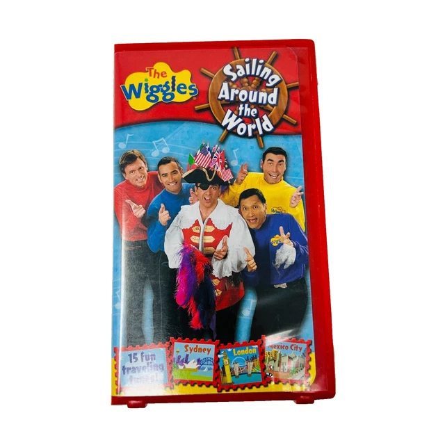 The Wiggles Sailing Around The World Vhs Video Tape C vrogue.co