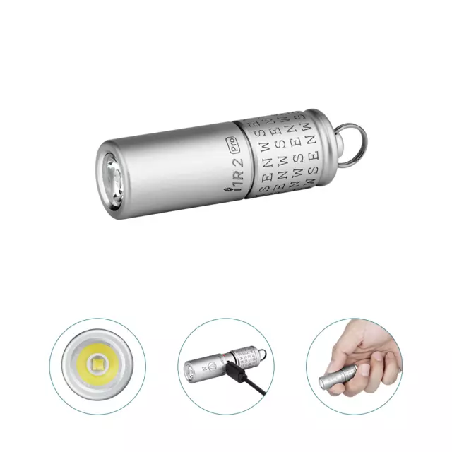 Olight i1R 2 Pro 180 Lumens Keyring Keychain Flashlight EDC Torch - North