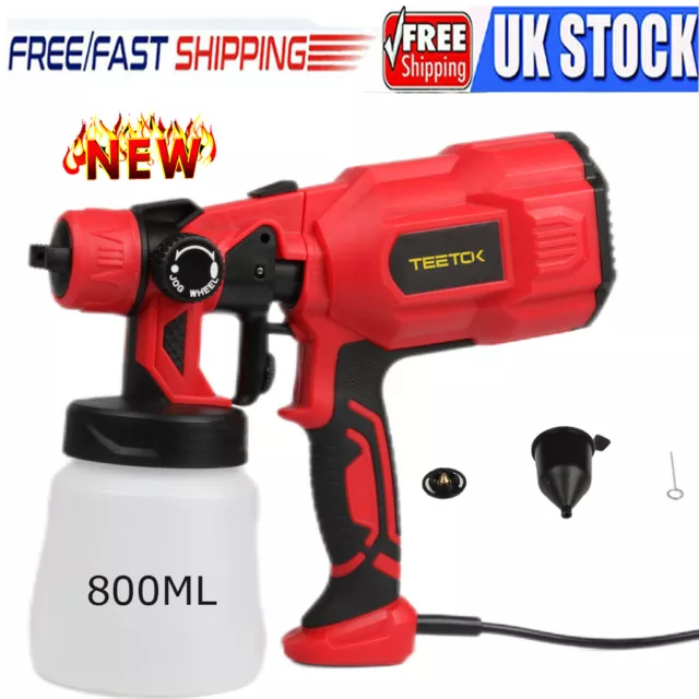Newly Electric Paint Sprayer Gun Handheld Fence/ Garden/Indoor Easy To Operate