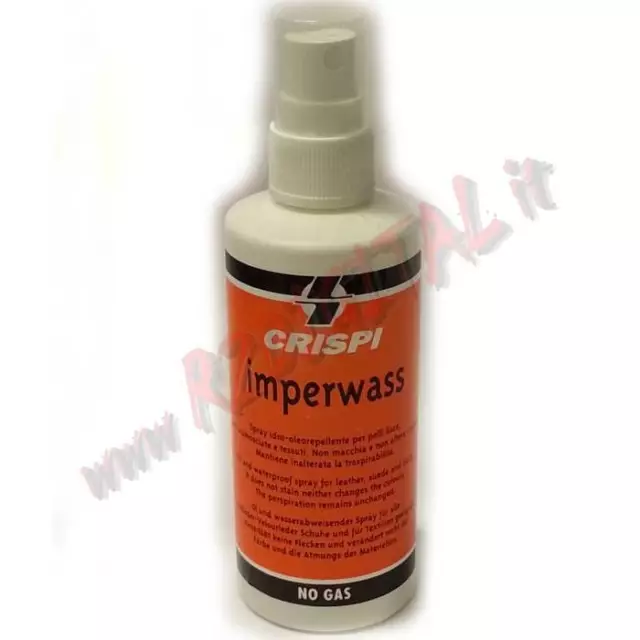 Impermeabilizzante Spray Crispi Per Pelli Lisce, Scamosciate E Tessuti Calzature