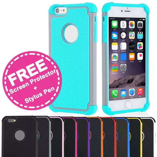 Shockproof Heavy Duty Tough Case Cover for Apple iPhone 7 6s Plus 6 5s 5 4s 8 X