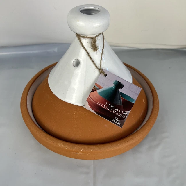 Moroccan Cooking Tagine Pot Vera Culture Lead Free Terra Cotta Glazed Medium Moroccan Cooking Tagine Pot Vera Culture Lead Free Terra Cotta Glazed Medium