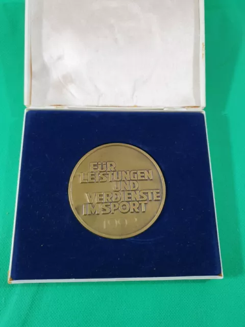 Sport Medaille 1992 Stadt Iserlohn 150gramm