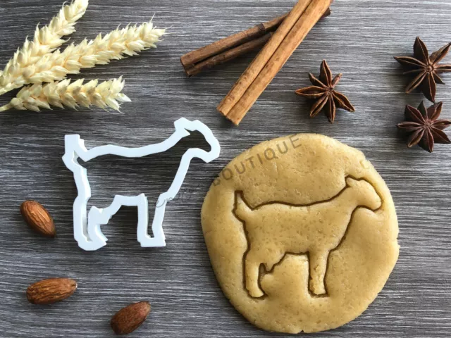 Goat Cookie Cutter | Fondant Cake Decorating | UK Seller