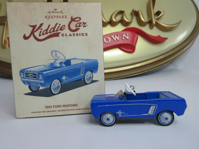 Kiddie Car Classics 1965 Ford Mustang Limited Edition Hallmark Custom