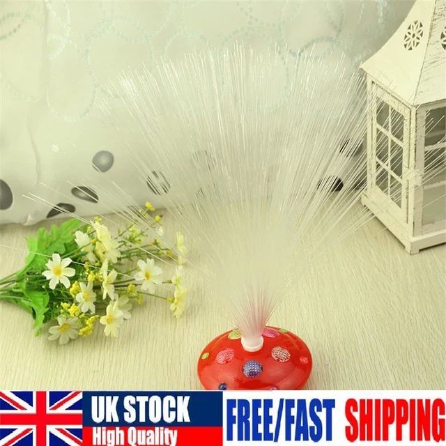 BEAUTIFUL COLOR CHANGING Led Fiber Optic Night Light Ideal For