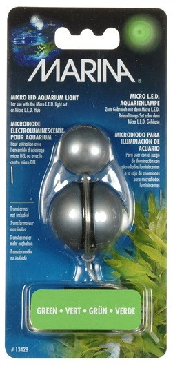 Hagen Marina Micro LED SINGLE LIGHT w/6' CORD Fish Aquarium  4 Color Choices