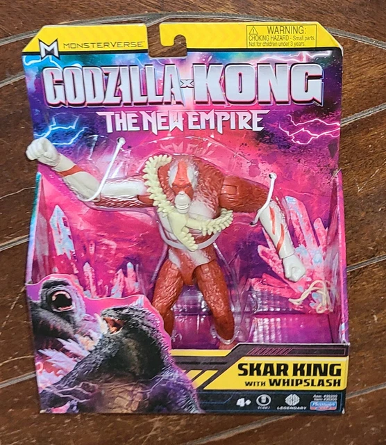 Godzilla x Kong- Skar king con Frusta Removibile, statuetta