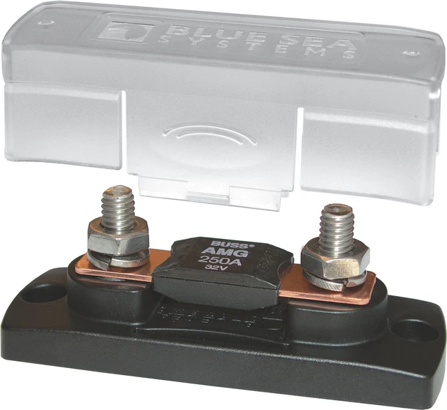 Blue Sea - 5001-BSS Fusible Block MEGA 100-300A con cubierta (1EA)
