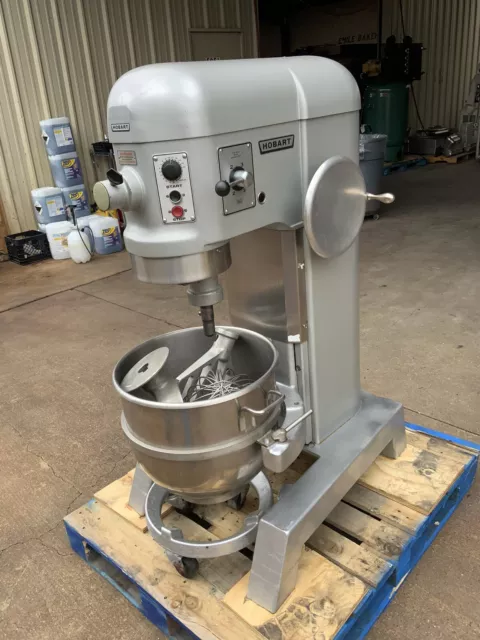 Hobart 60qt Dough mixer H600T Pizza Bakery Donut restaurant bowl hook bread