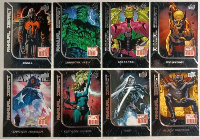 2020-21 Upper Deck Marvel Annual Trading Card Set Annual Impact