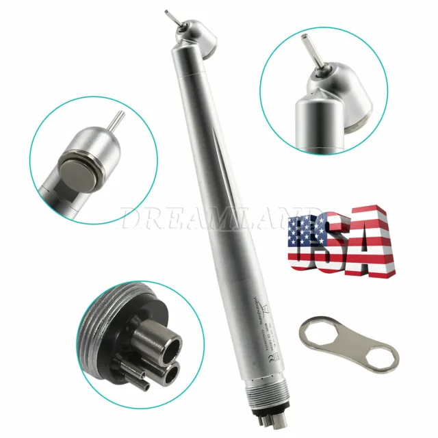NSK Style Dental Surgical 45 Degree Fast High Speed Handpiece Air Turbine Drill