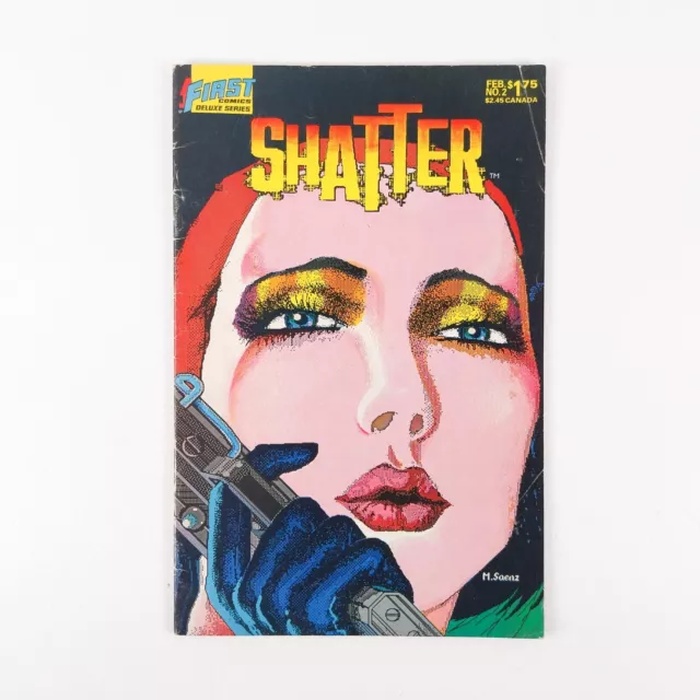 Shatter #2 1986 First Comics