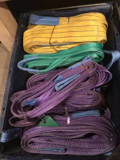 6m 3T 3000kg Webbing Lifting Sling Strap Strop Flat NEW and unused J4