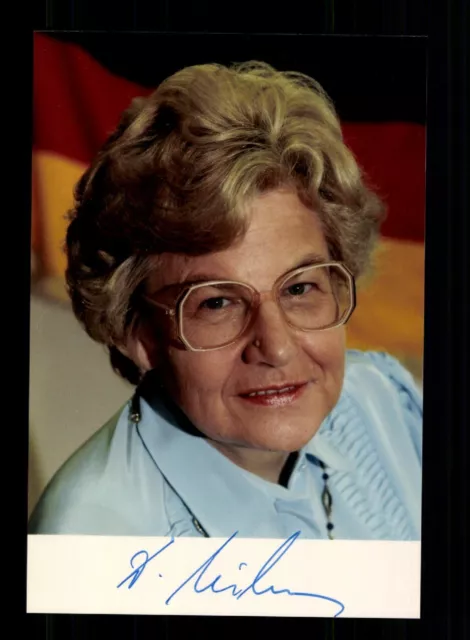 Dorothee Wilms CDU Bundesministerin 1982-1991 Original Signiert  # BC 204033