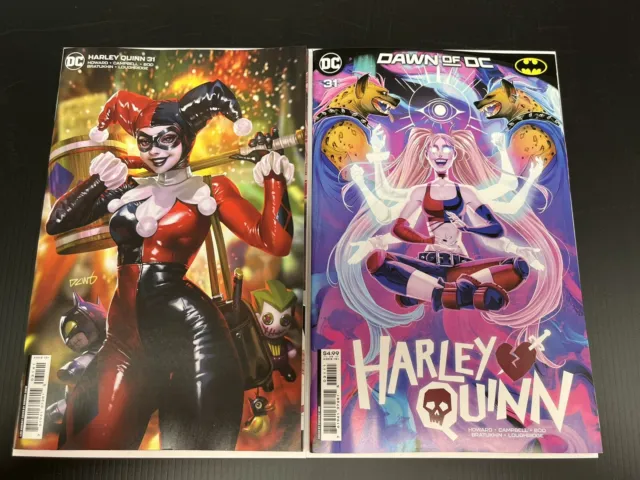 Harley Quinn #31 Cvr A + 1:25 Chew Var Nm Set Of 2 Dc Comics 2023 Proshipper