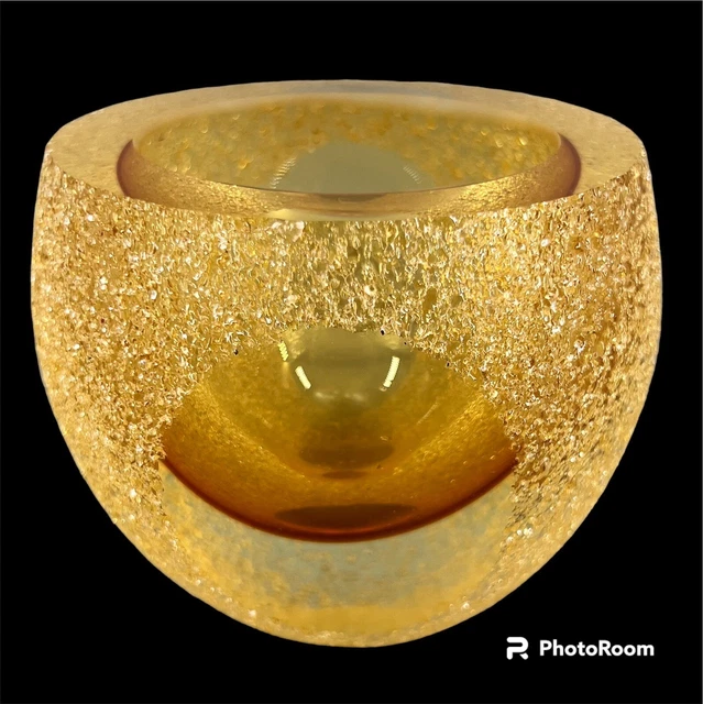 Porte-Bougie Pilier En Verre Ambre - Coupe Anti-Goutte Avec Poignée - Déco Pour Noël, Mariage, Dîner (Diam. 5-11,4 Cm)