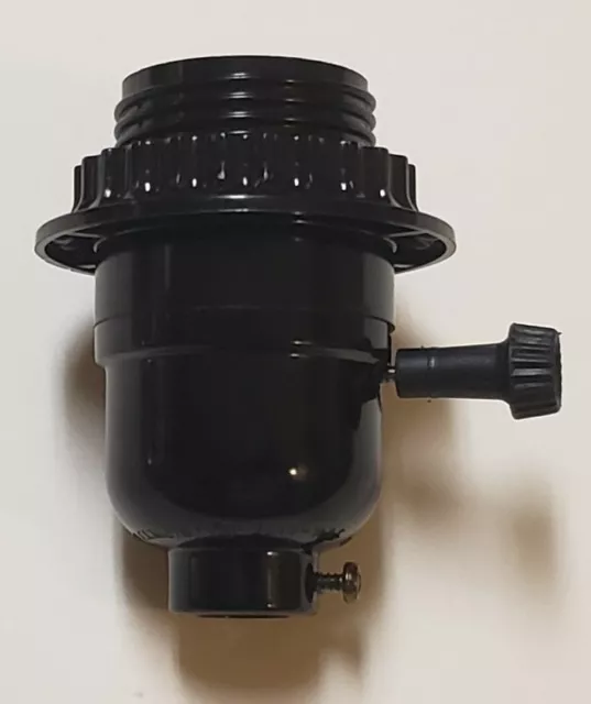 Leviton Brand, Reg. On-Off Turn-Knob Socket w/UNO Thread (40100) - Antique Lamp Leviton Brand, Reg. On-Off Turn-Knob Socket w/UNO Thread (40100) - Antique Lamp
