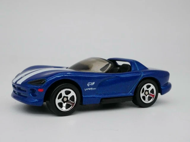 1992 Dodge Viper Rt/10 Blau Selten Im Massstab 1:64 Druckguss Sammler Modellauto