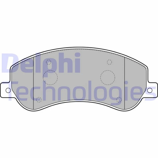 Delphi Lp2257 set pastiglie freno freno a disco per VW 11->