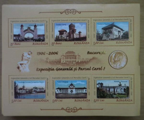 2006 Rumänien; 200 Blocks Landesausstellung Bl. 378, postfrisch/MNH, ME 1100,- 2