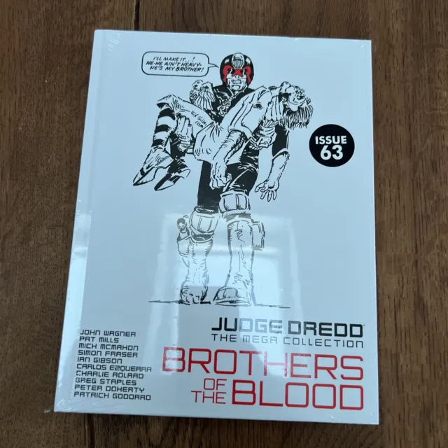 Judge Dredd Mega Collection Brothers Of The Blood Hardcover Sealed