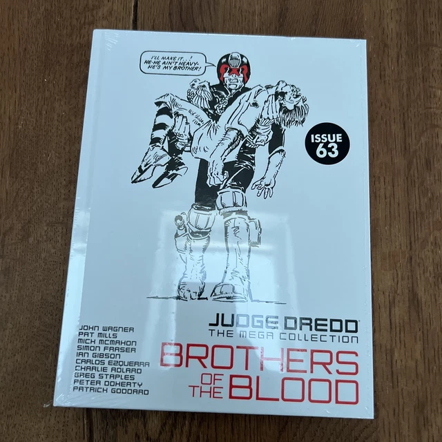 JUDGE DREDD MEGA Collection Brothers Of The Blood Hardcover Sealed EUR