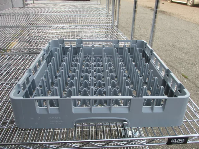 LOT OF 4 NEW Cambro, PR314151, Glass Cup Racks  GRAY 9X9 3 1/4 FREE SHIPPING