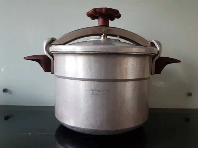 Cocotte Minute SEB Super Cocotte LX 8 Litres - Vintage Argentée - Fonctionnelle