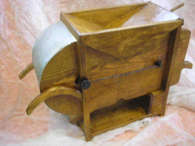 LIMPIADOR de cereales de madera, nuevo, artesanal 3