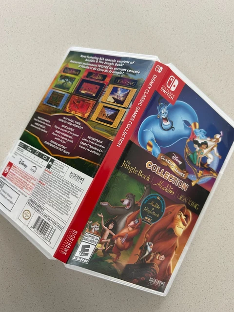 DISNEY COLLECTION CLASSIC Games - Nintendo Switch - Case Only No Game ...