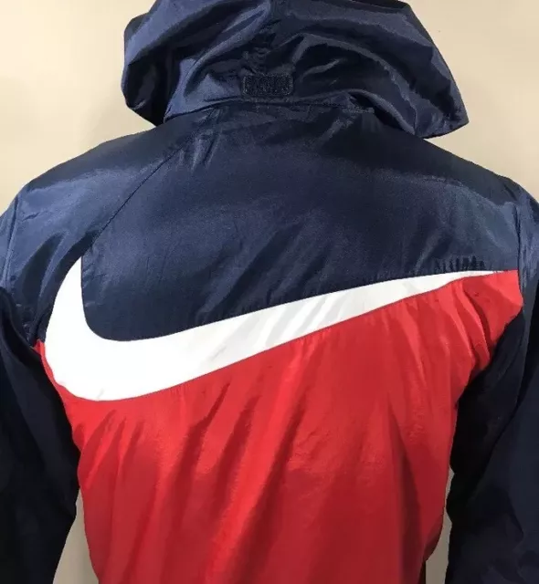 Vintage Nike Jacket Windbreaker Big Swoosh Jordan Coat Team Air Flight Small 90s