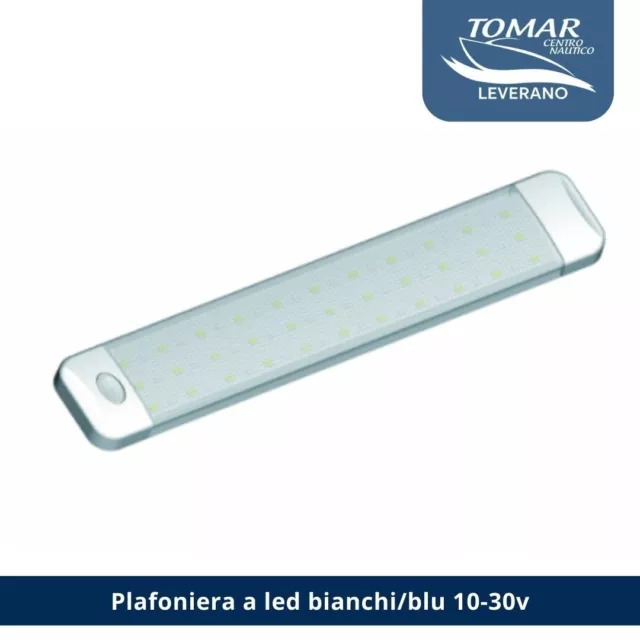 Plafoniera a led bianchi/blu 10-30v - F.E.I.