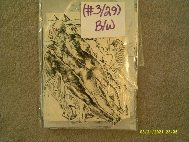 (#3/29) Lote de Colección de Papel EPHMERA ARTESANÍA - ÁLBUM DE RECORTES Alter Art Collage Diario