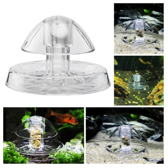 Useful Snail Trap Catcher Aquarium Fish Plant Tank Plastic Clear Pest Cat.mz