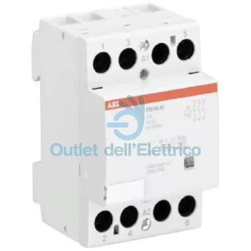 Abb EL 744 9 ESB 40-20 24V AC / Dc Contacteur Modulaire 40A 2NA