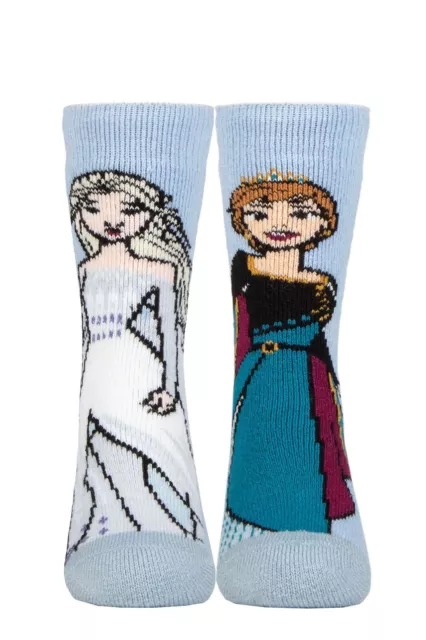 Heat Holders Kids' Frozen Elsa Anna Thermal Socks Lite 1.6 TOG Disney Girls Gift