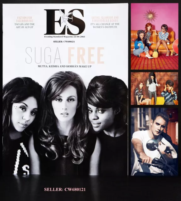 Mks Sugababes Mutya Keisha Siobhan Stuart Broad Tao Lin Es Magazine August 2013