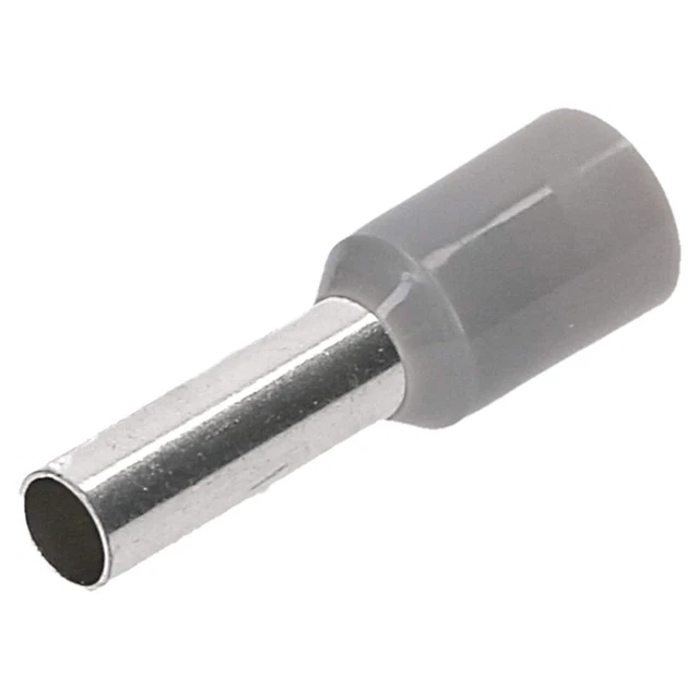 2000 Stück Aderendhülsen Isoliert grau 4,0mm²