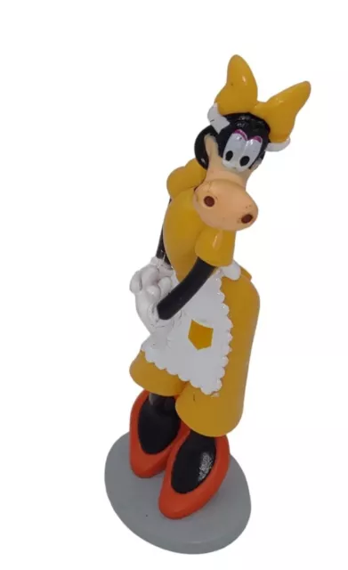 Disney Clarabelle Cow Yellow Dress PVC 4" Figure Cake Topper