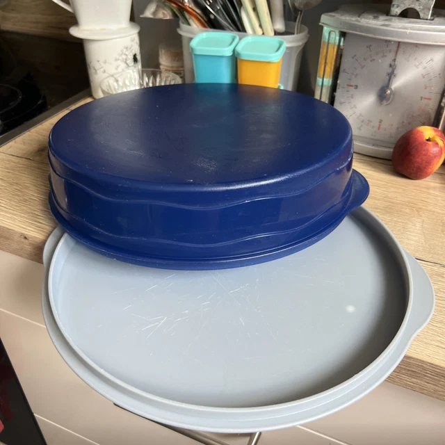 TUPPERWARE JUNGE WELLE Kuchenform rund, Tortenbehälter EUR 30,50