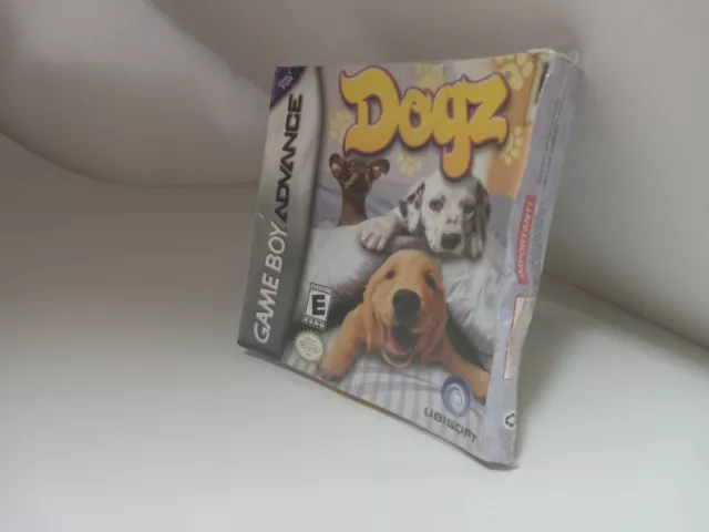 Neuf Avec Crushed Boite Dogz Jeu pour Gameboy Advance Dogs #C13