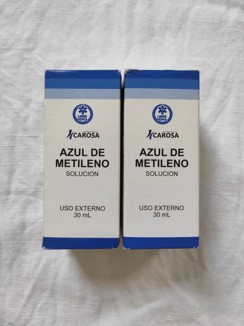 2 bottles USP 1% Methylene Blue Liquid | 2x 300mg 4x 1oz pharmaceutical grade